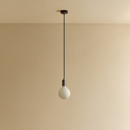 Porcelain III Pendant Light in Graphite.