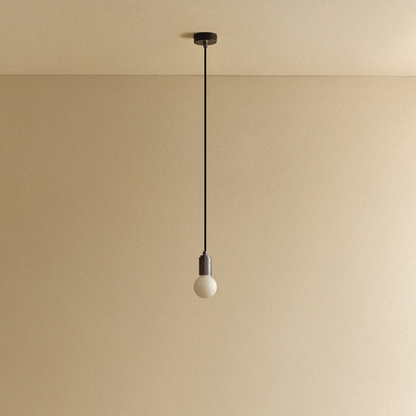 Sphere II Pendant Light in Graphite.