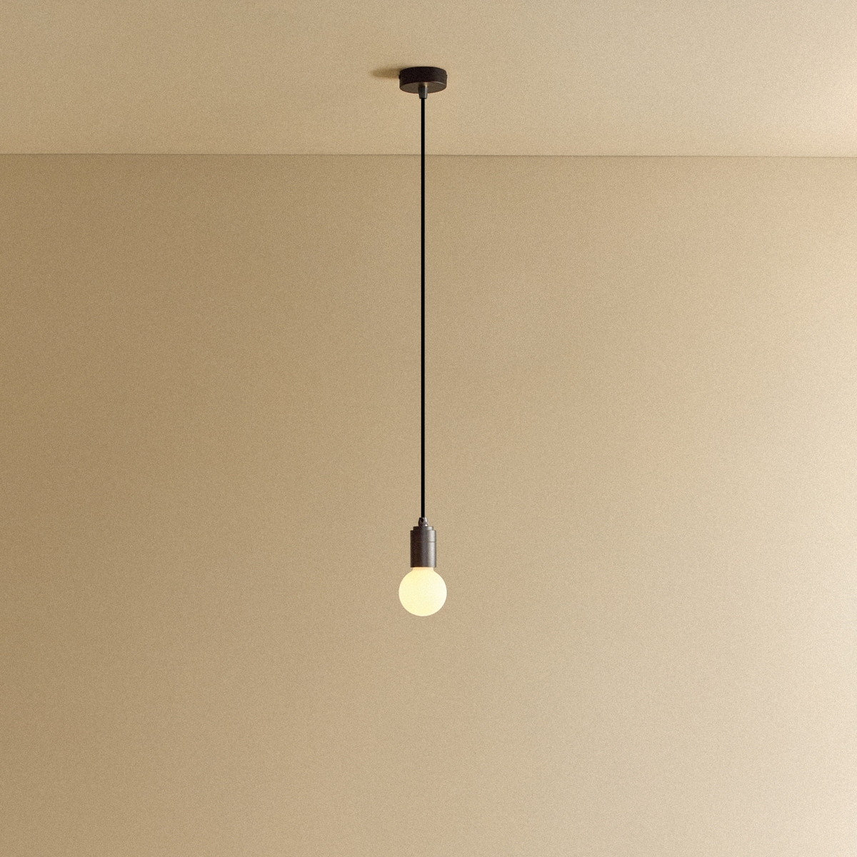 Sphere II Pendant Light in Graphite