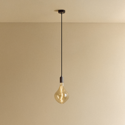 Voronoi II Pendant Light in Graphite.