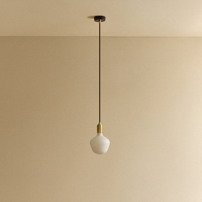 Enno Pendant Light in Brass.