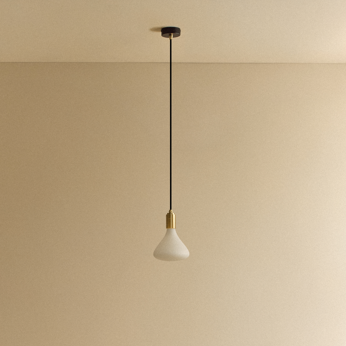 Noma Pendant Light in Brass.
