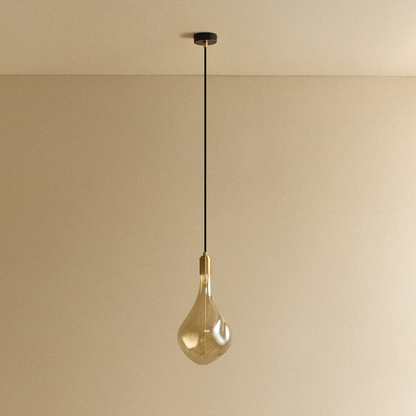 Voronoi III Pendant Light in Brass.