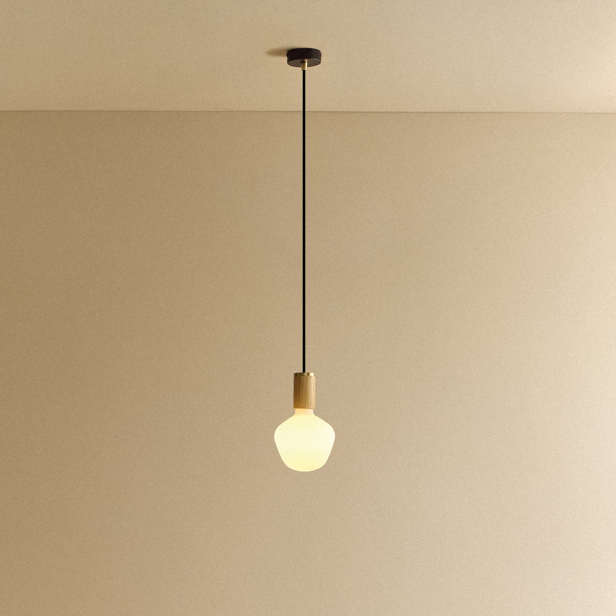 Enno Pendant Light in Oak.