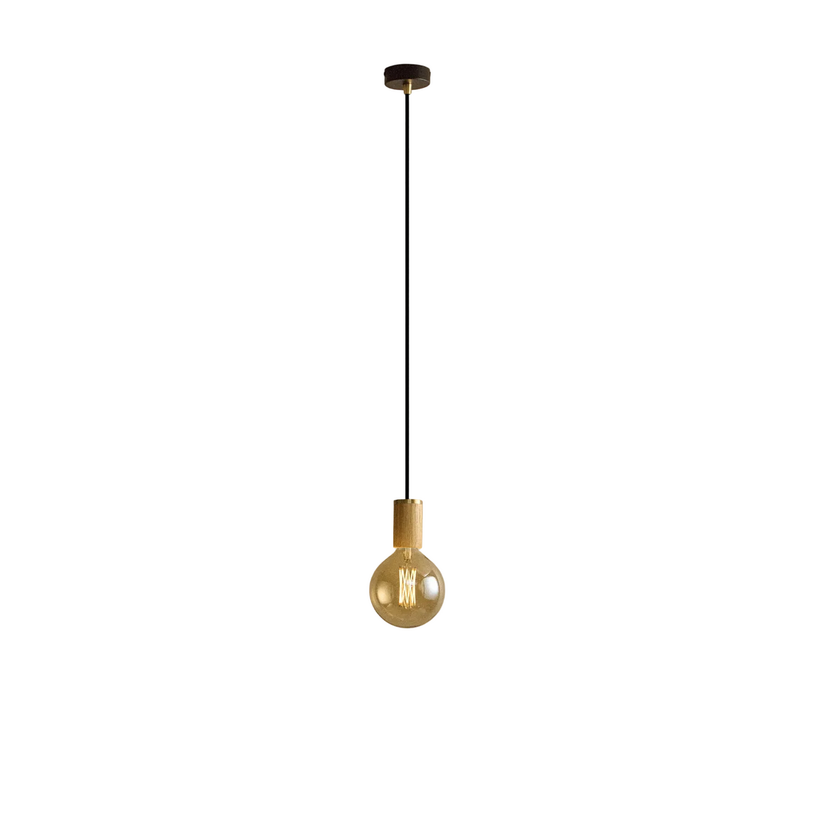 Gaia Pendant Light in Oak.