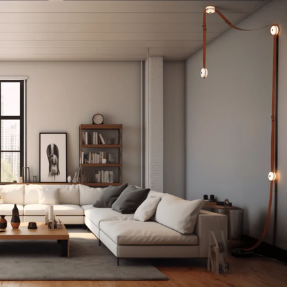 Snaps LED Floor-to-Ceiling Lamp