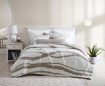 Snug Waffle Lumbar Pillow.
