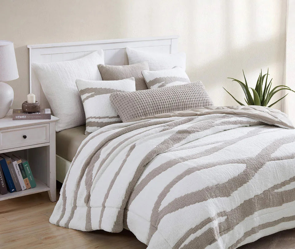 Snug Waffle Lumbar Pillow.