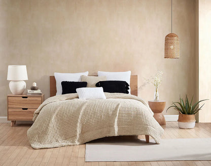 Snug Waffle Mini Pillow.