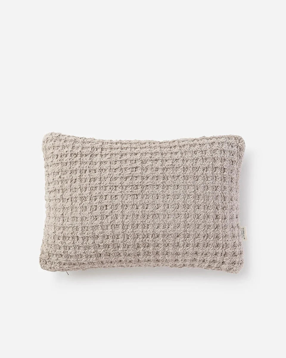 Snug Waffle Mini Pillow.
