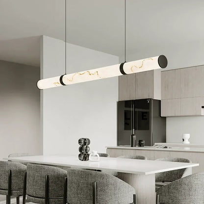 Solenne Alabaster Beam Pendant Light