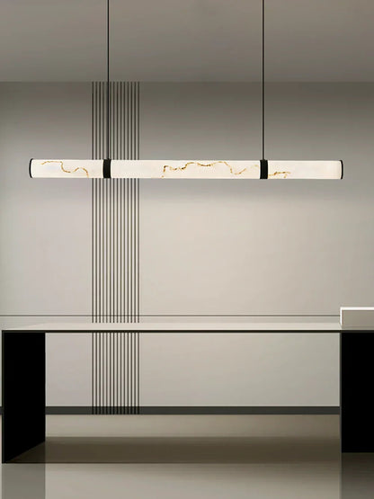 Solenne Alabaster Beam Pendant Light