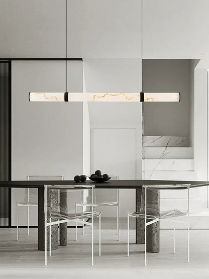 Solenne Alabaster Beam Pendant Light