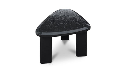 Sophie Outdoor Nesting Table Set Charcoal Lacquer