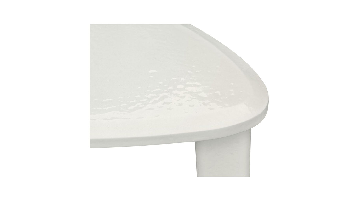 Sophie Outdoor Nesting Table Set Cream Lacquer