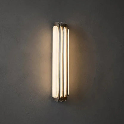 Virex Layered Alabaster Wall Light