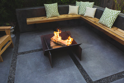 Stahl Firepit.