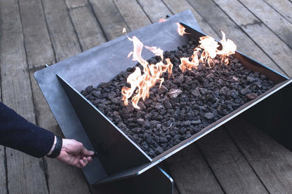 Stahl Gas Firepit.