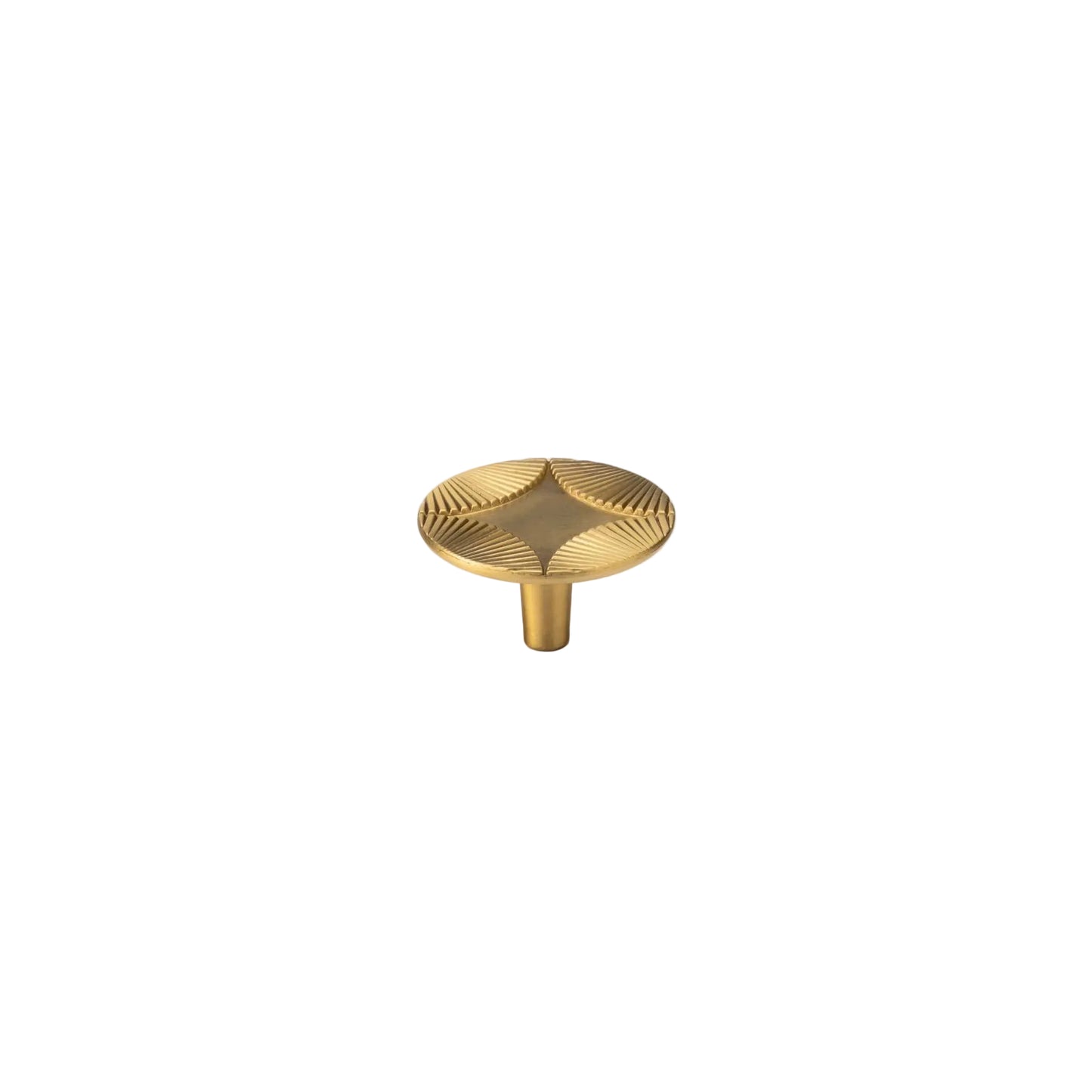 Star, Solid Brass Cabinet Knob.
