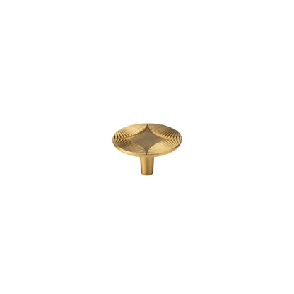 Star, Solid Brass Cabinet Knob.