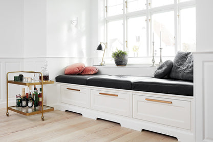 Brushed Bronze "Station" Drawer Tab Pull