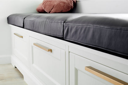 Brushed Bronze "Station" Drawer Tab Pull