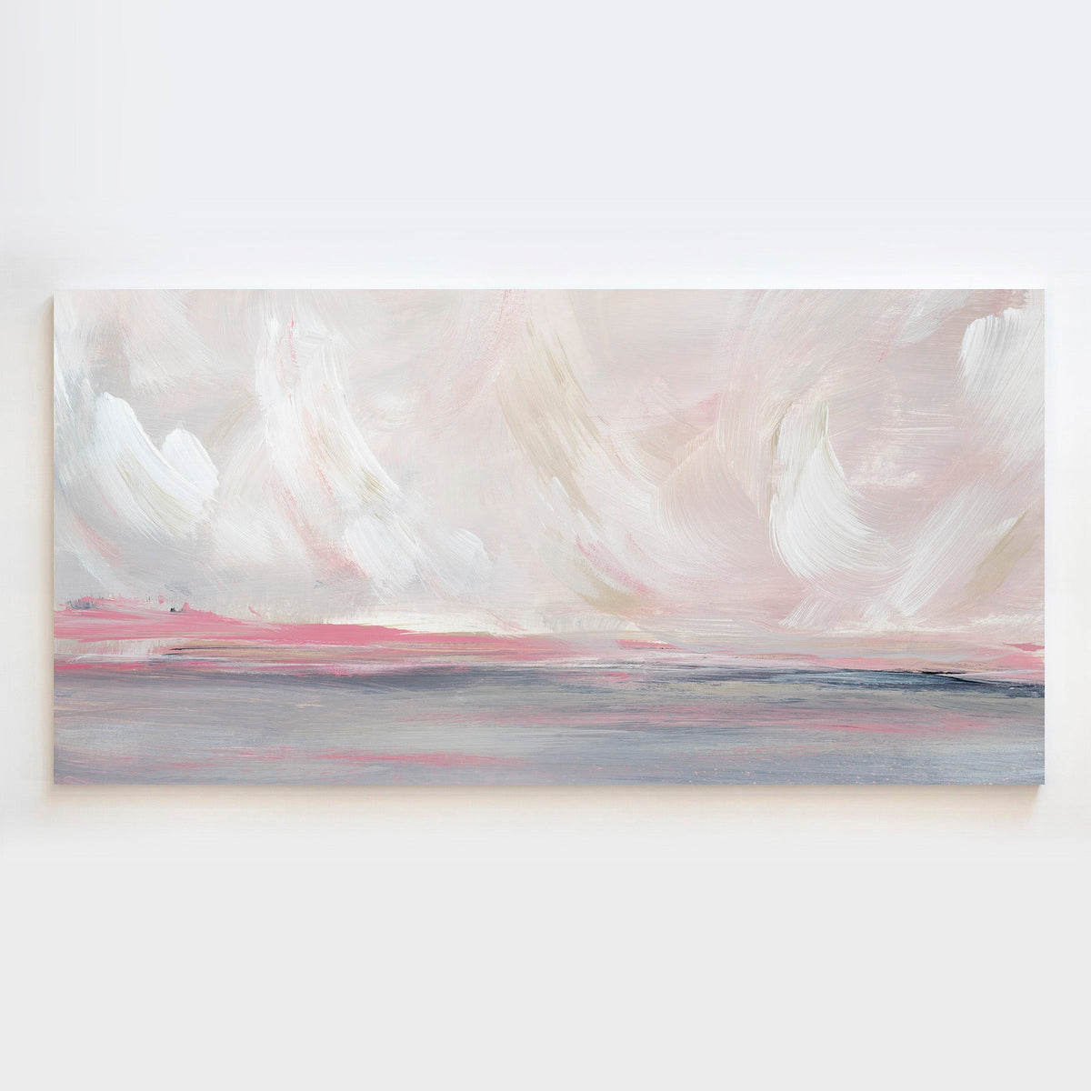 Sugar Dust in Pink - Canvas Print.
