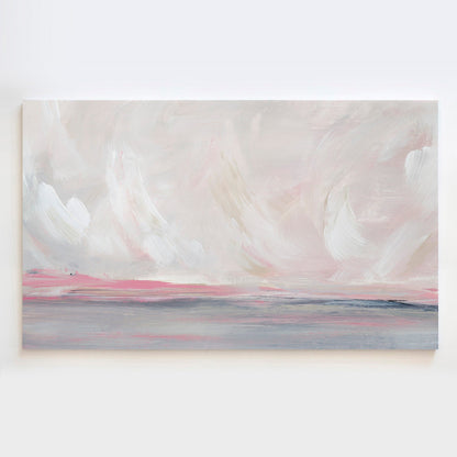 Sugar Dust in Pink - Canvas Print.