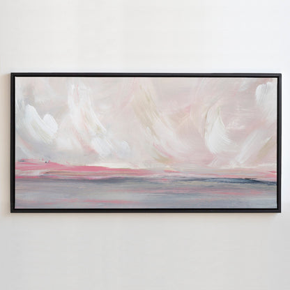 Sugar Dust in Pink - Canvas Print.