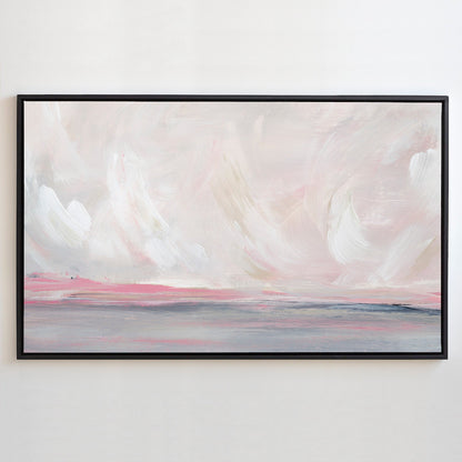 Sugar Dust in Pink - Canvas Print.