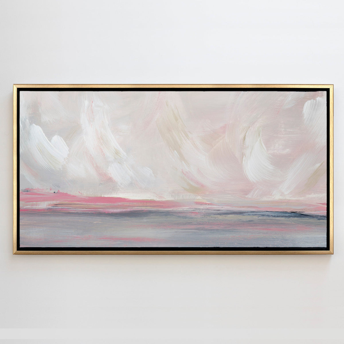Sugar Dust in Pink - Canvas Print.