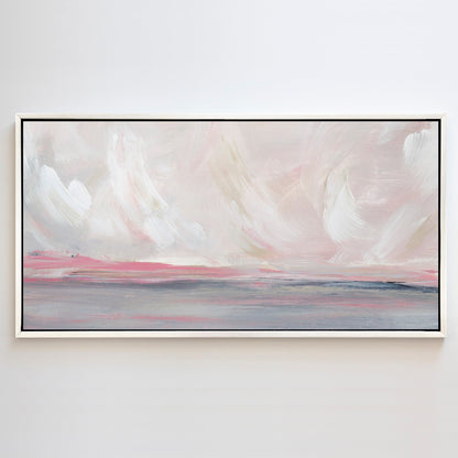 Sugar Dust in Pink - Canvas Print.