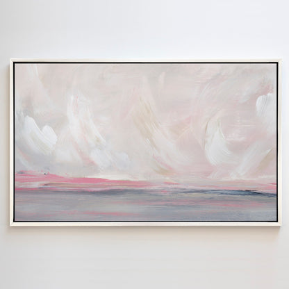 Sugar Dust in Pink - Canvas Print.