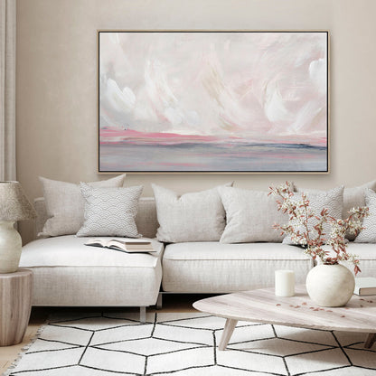 Sugar Dust in Pink - Canvas Print.