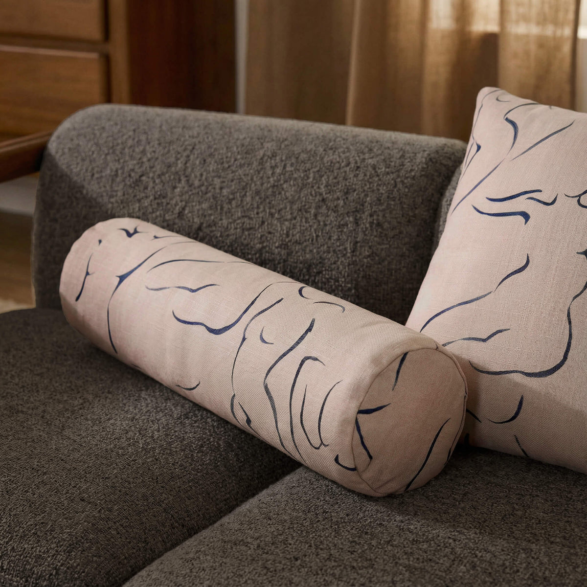 Amour Bolster Pillow.