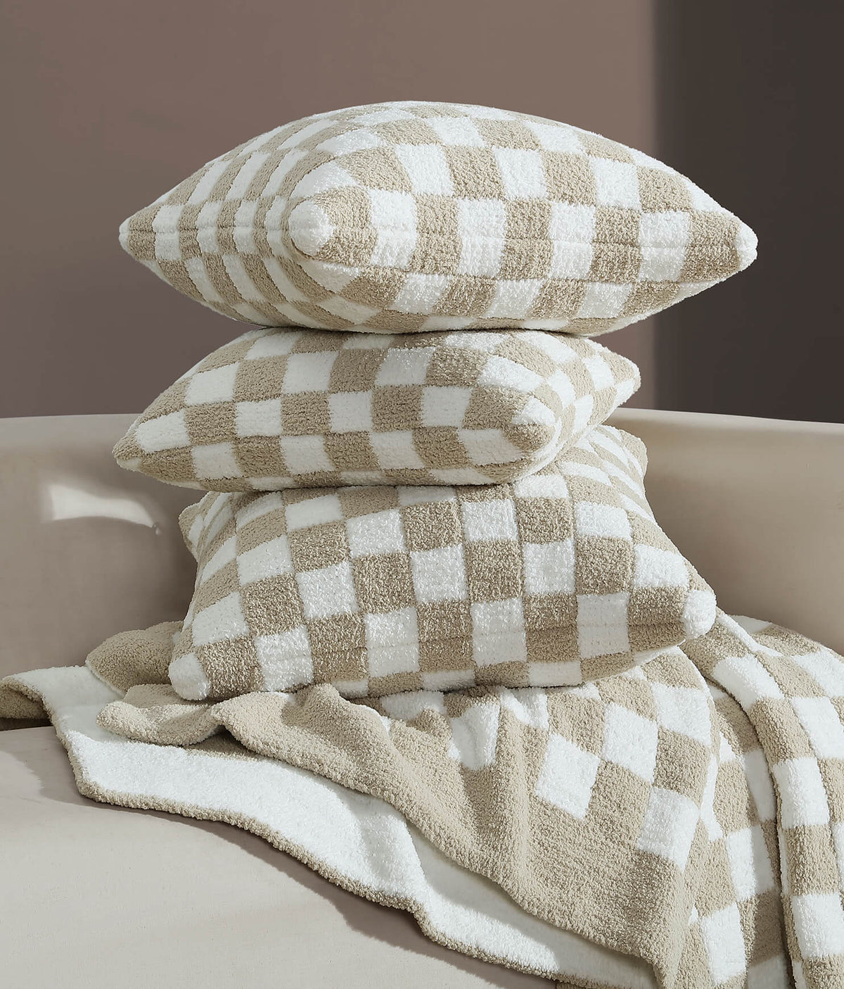 Checkerboard Throw Pillow.