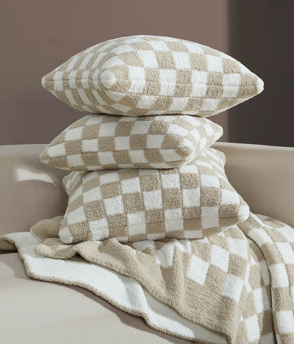 Checkerboard Throw Pillow.