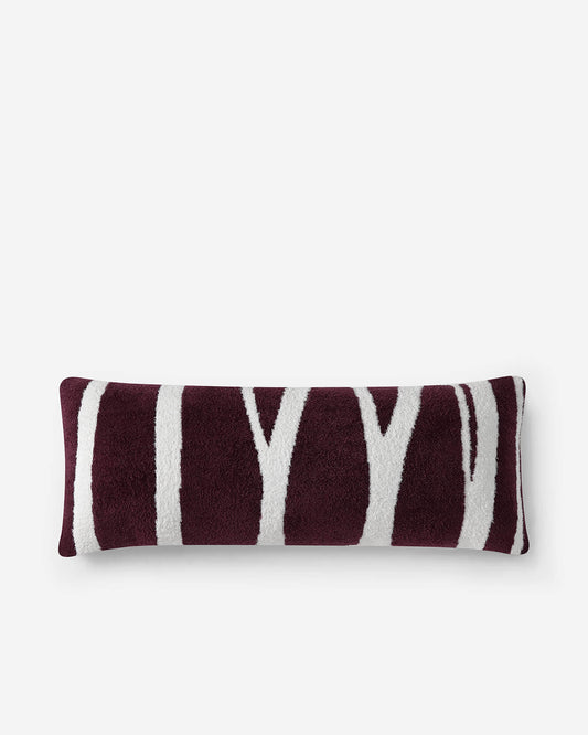 Cloud Silque Woodland Lumbar Pillow.