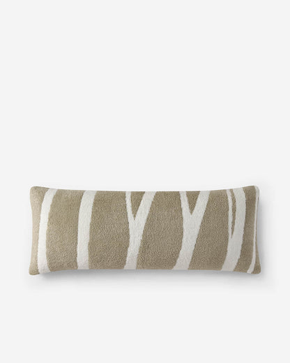 Cloud Silque Woodland Lumbar Pillow.