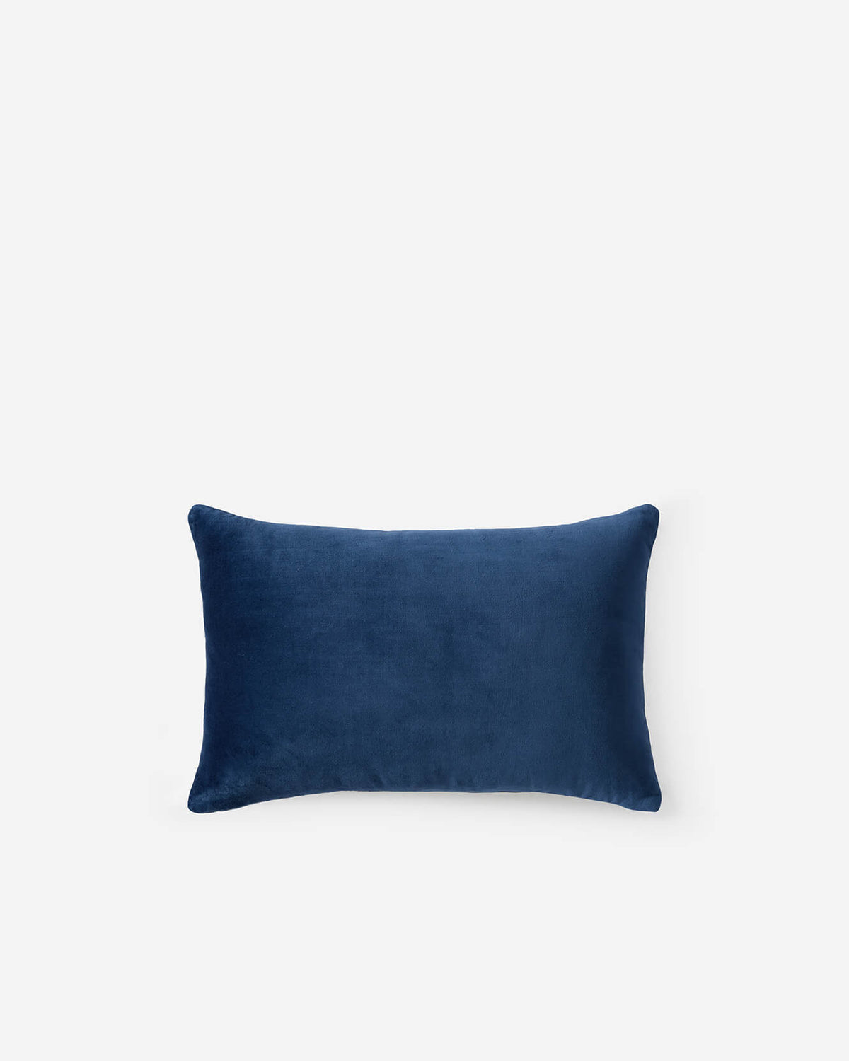 Velvet Crane in the Clouds Small Lumbar Pillow.