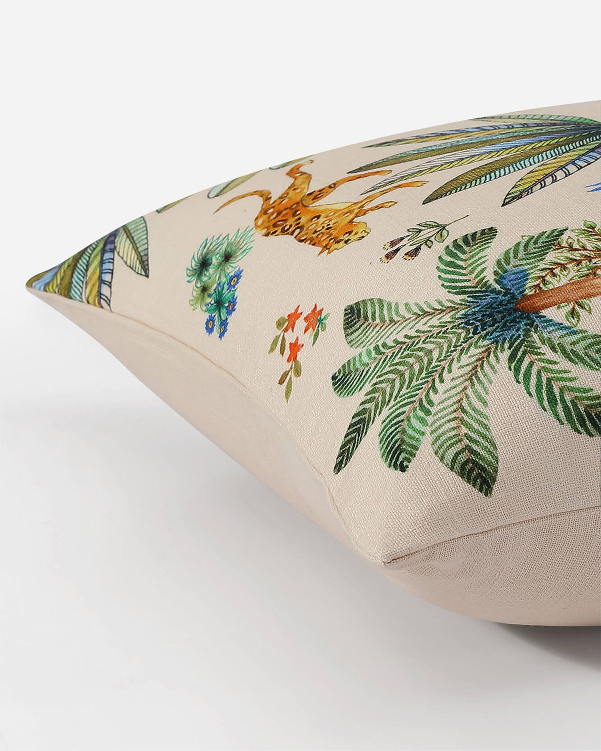 Decorate Palms Throw Pillow.