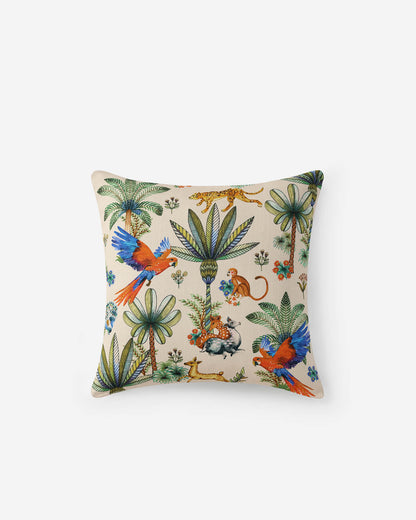 Decorate Palms Throw Pillow.