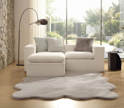 Faux Fur Throw Pillow.