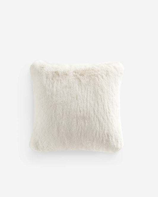 Faux Fur Throw Pillow.