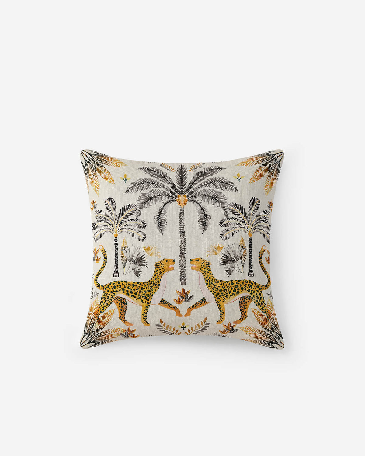 Graphic Leopard Throw Pillow.