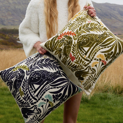 Kenya Throw Pillow.