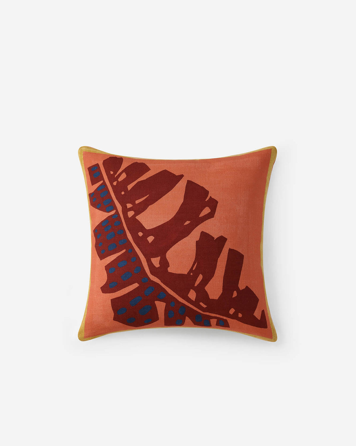 Leaf Sketch Throw Pillow.