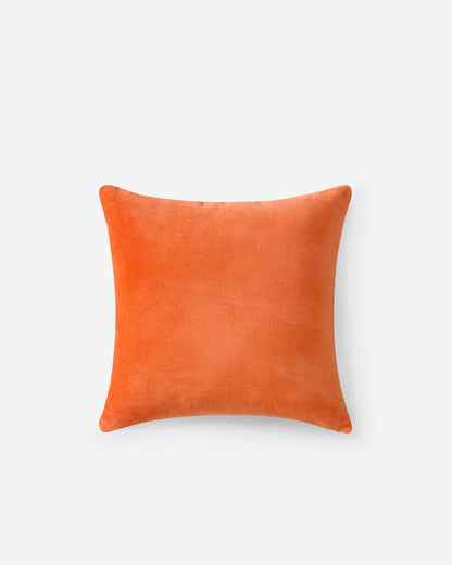 Velvet Leaping Small Leopard Throw Pillow.