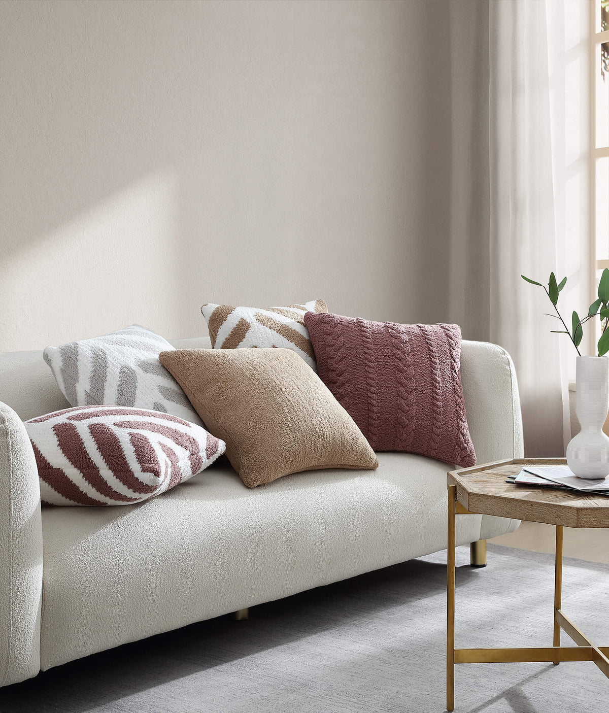 Braided Throw Pillow.