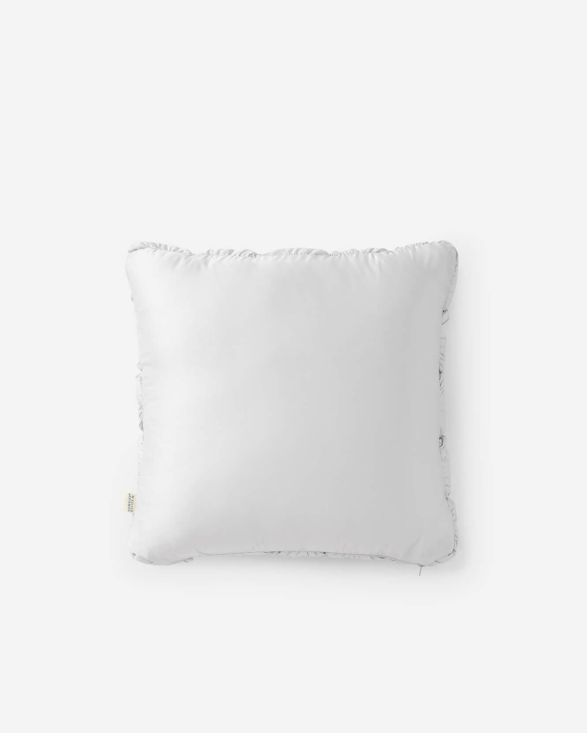 Silky Lyocell Puff Throw Pillow.